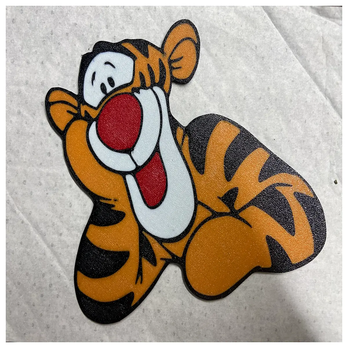 cute tiger wall art for kids room playful jungle animal decor nursery bedroom hanging decorations