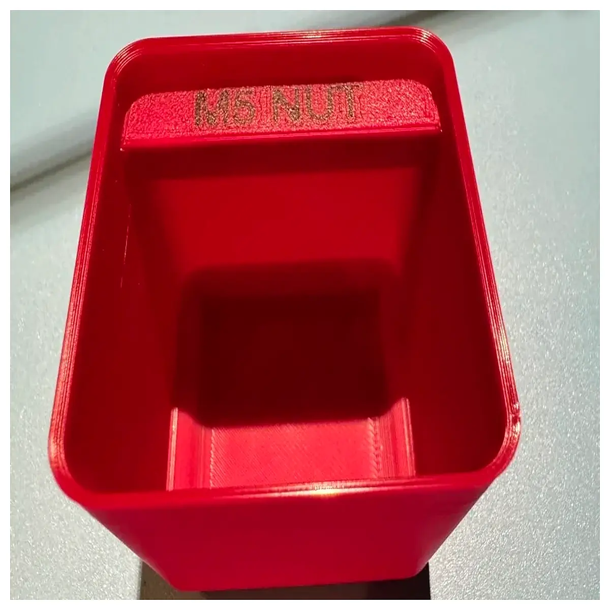 50mm small parts organizer box with compartments for screws nuts bolts hardware storage drawer inserts sorting trays
