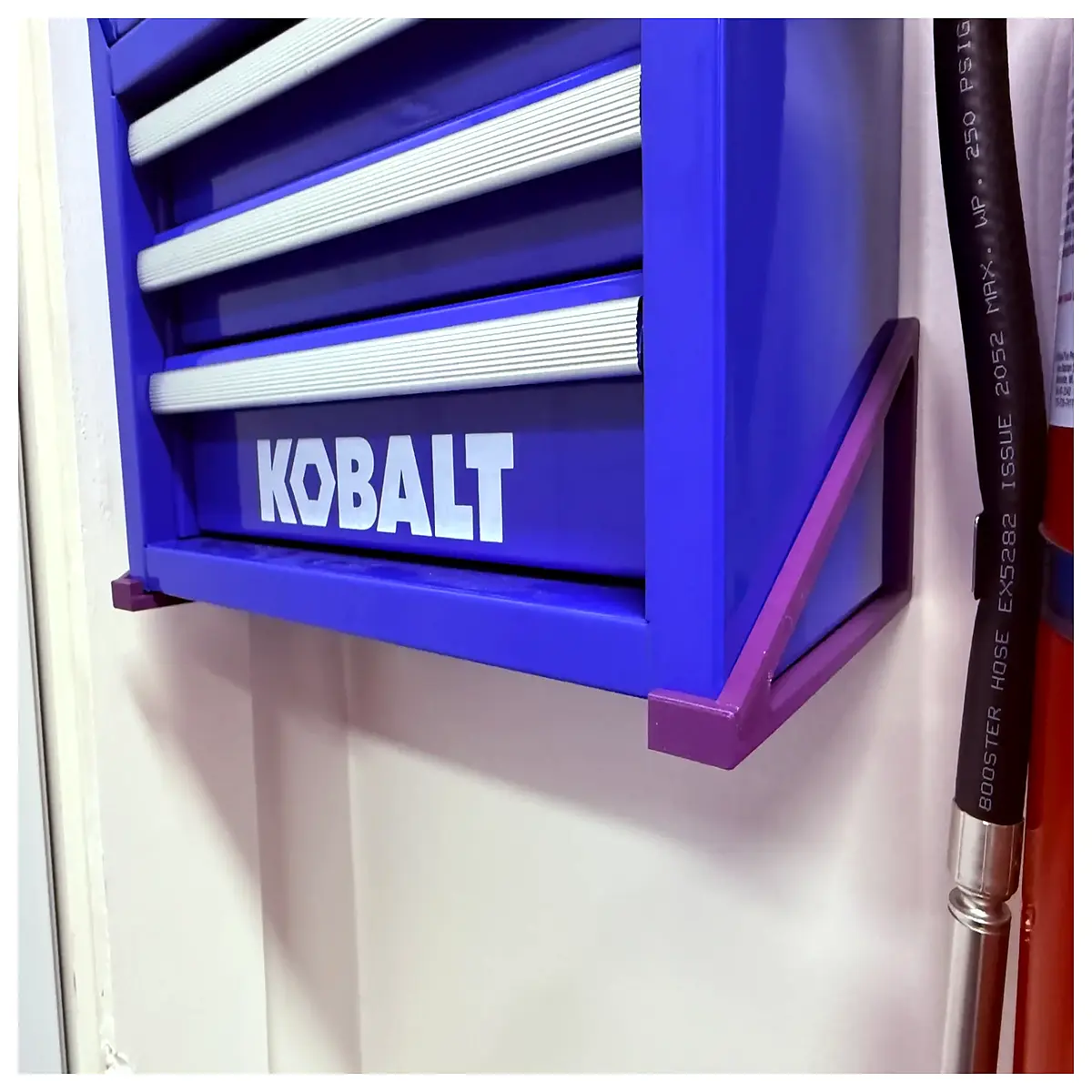 wall mounted toolbox organizer rack for garage storage