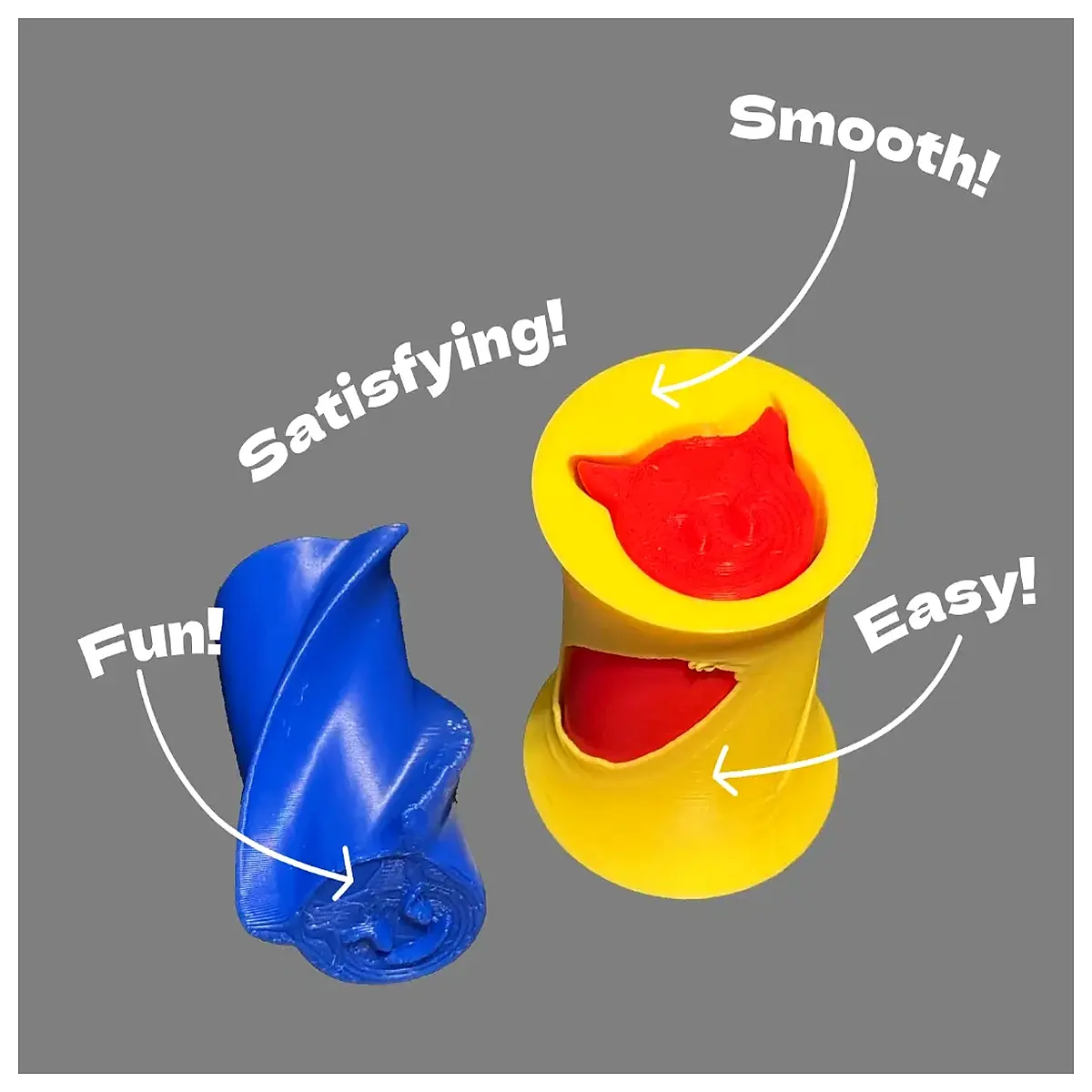 devil face fidget spinner stress relief toy anti anxiety silly putty squishy desk gadget