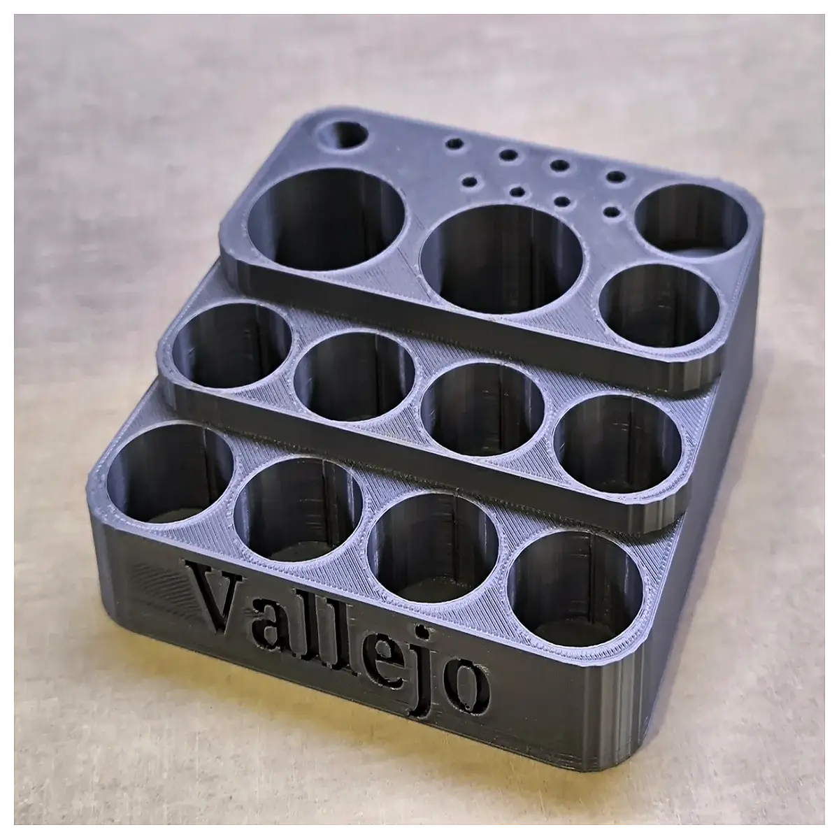 vallejo paint rack organizer modular for acrylic hobby paints storage shelf