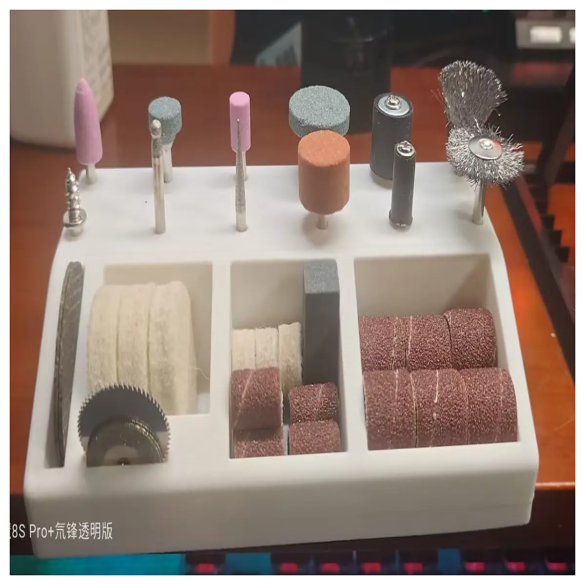 cordless drill bit organizer box portable storage case for power tools screwdriver bits magnetic holder