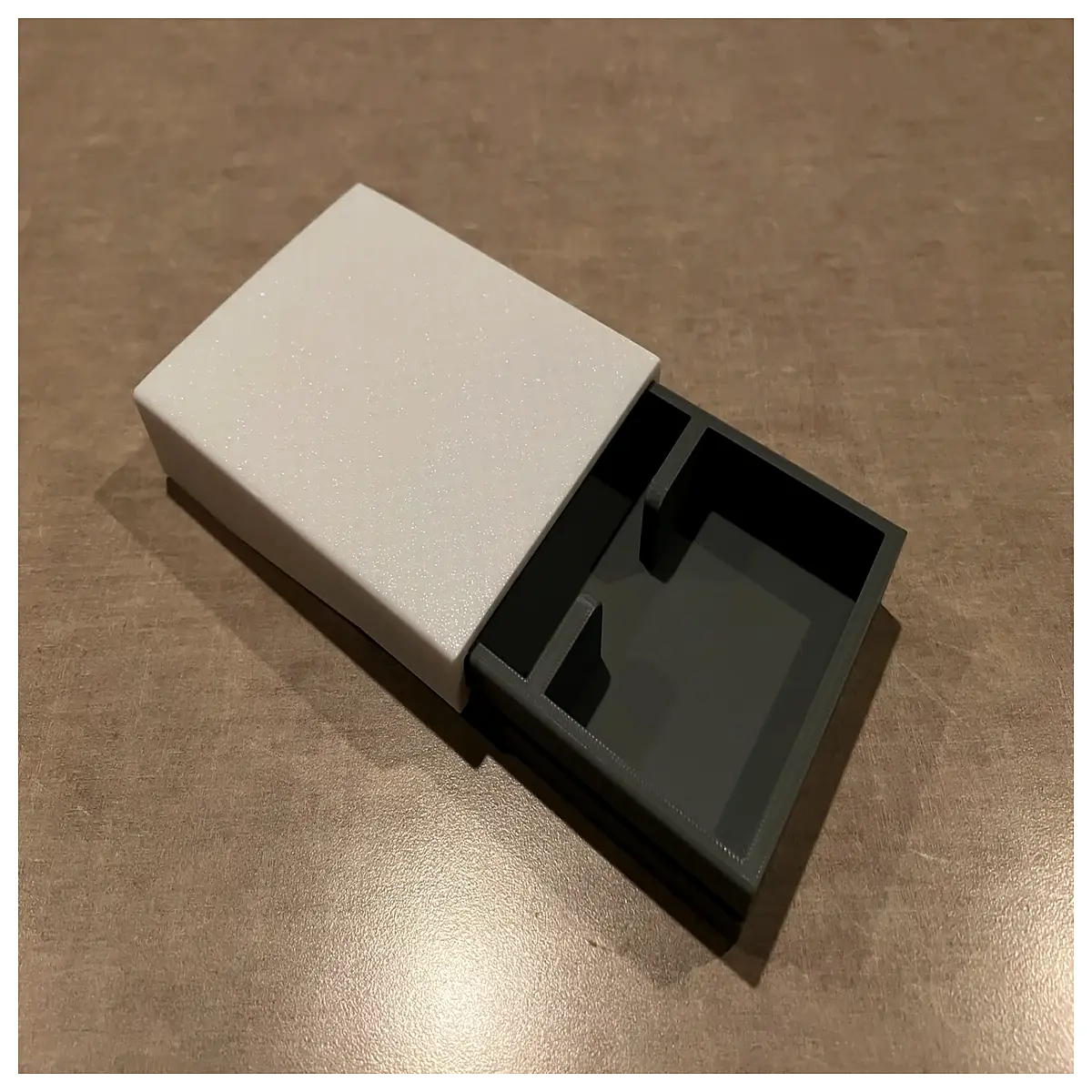 magnetic blank greeting cards storage box organizer for scrapbooking supplies and paper crafts