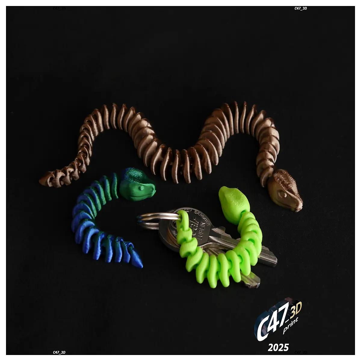flexible snake toy for kids realistic moving python educational animal figure party favor prank gift