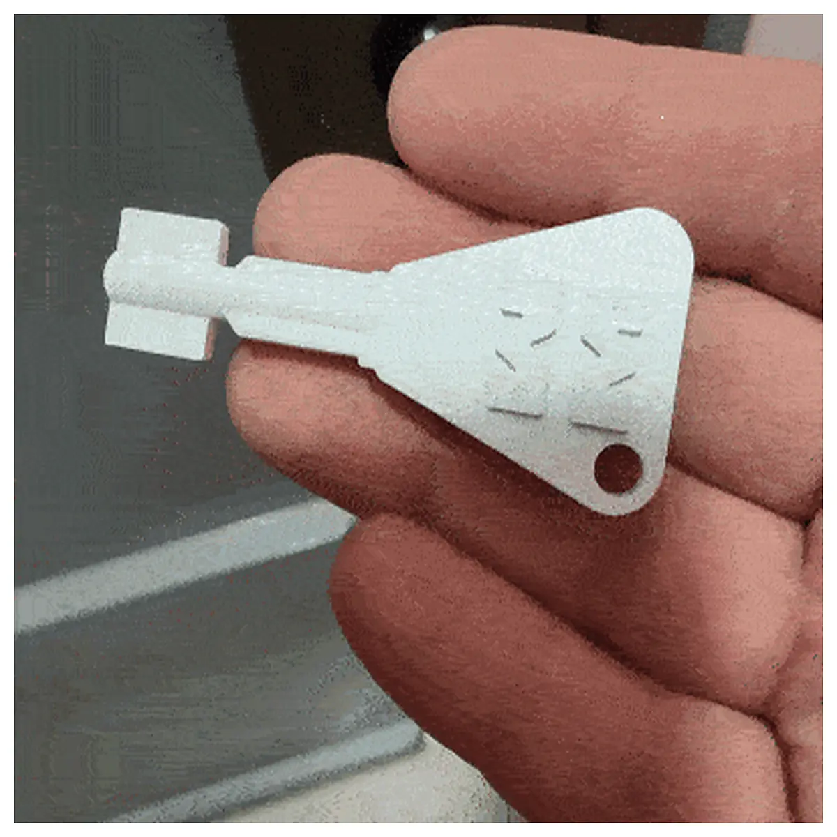 internal lock cylinder key blank replacement for piston pin tumbler security door hardware