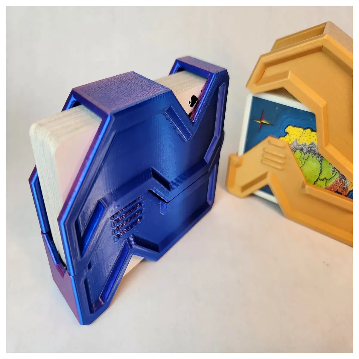 foldable playing card storage box organizer for poker cards multiple sizes