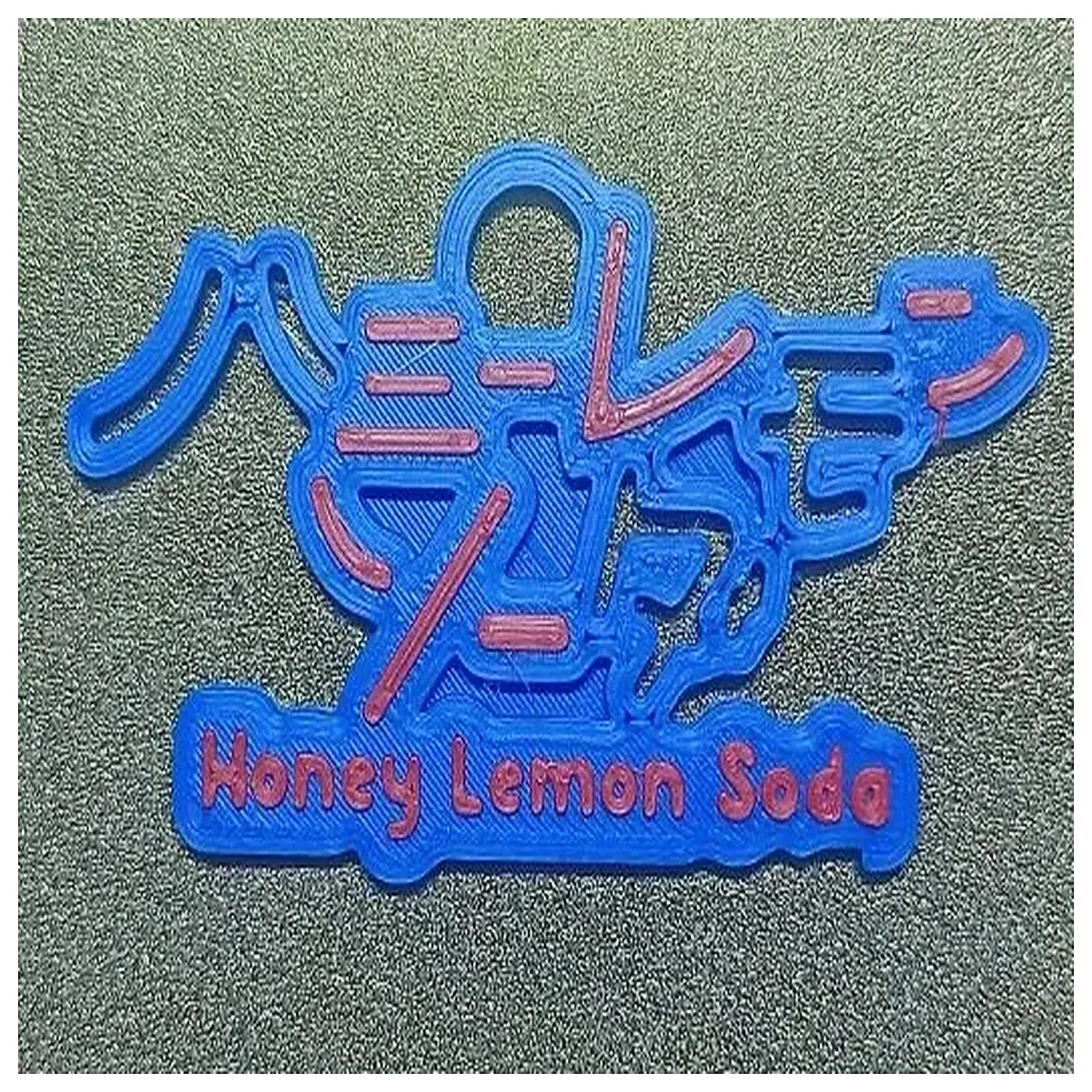 cute honey lemon soda keychain resin charm bag pendant for girls