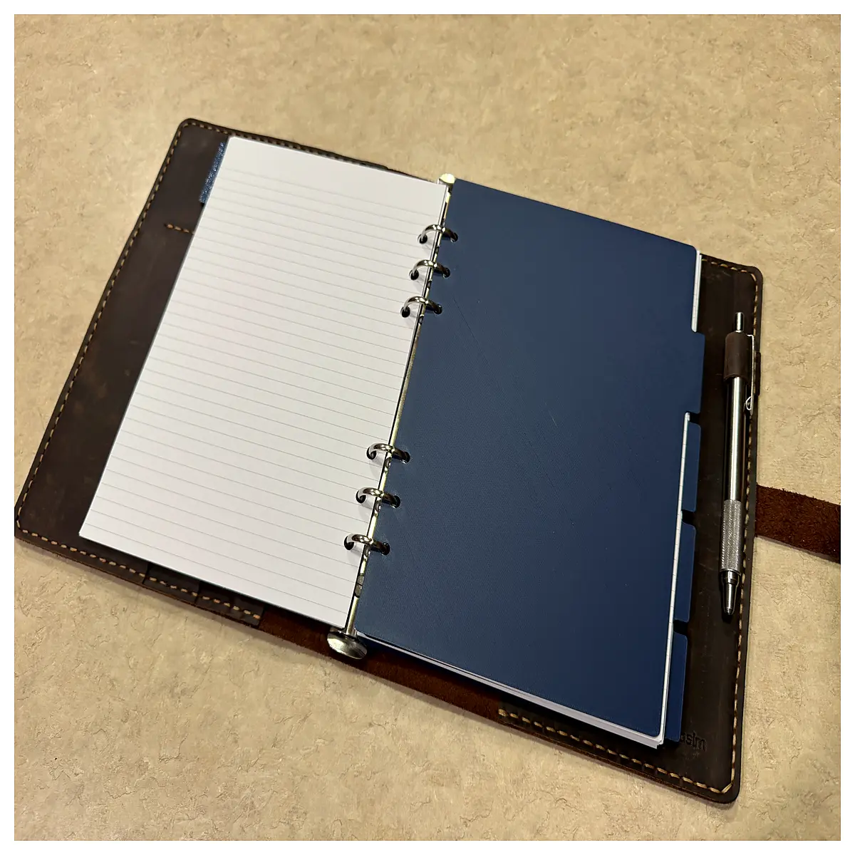 a5 binder dividers with tabs loose leaf organizer inserts for notebook color coded page separators for school notes and business planning