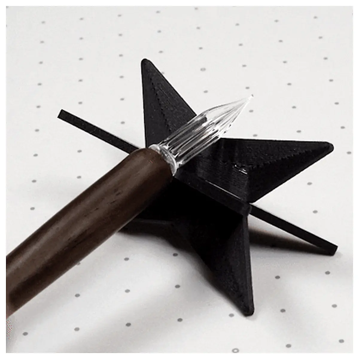 ceramic pen rest holder for desk organizer calligraphy brush writing accessories