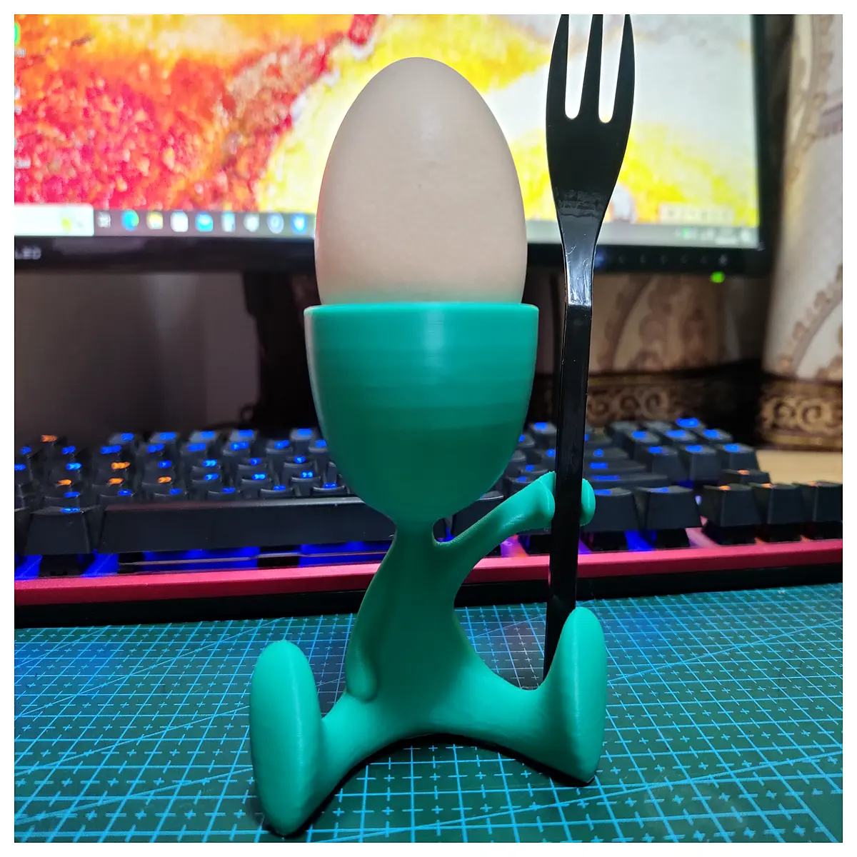 stainless steel egg poacher cup insert for boiling water non stick silicone soft boiled egg maker with spoon handle
