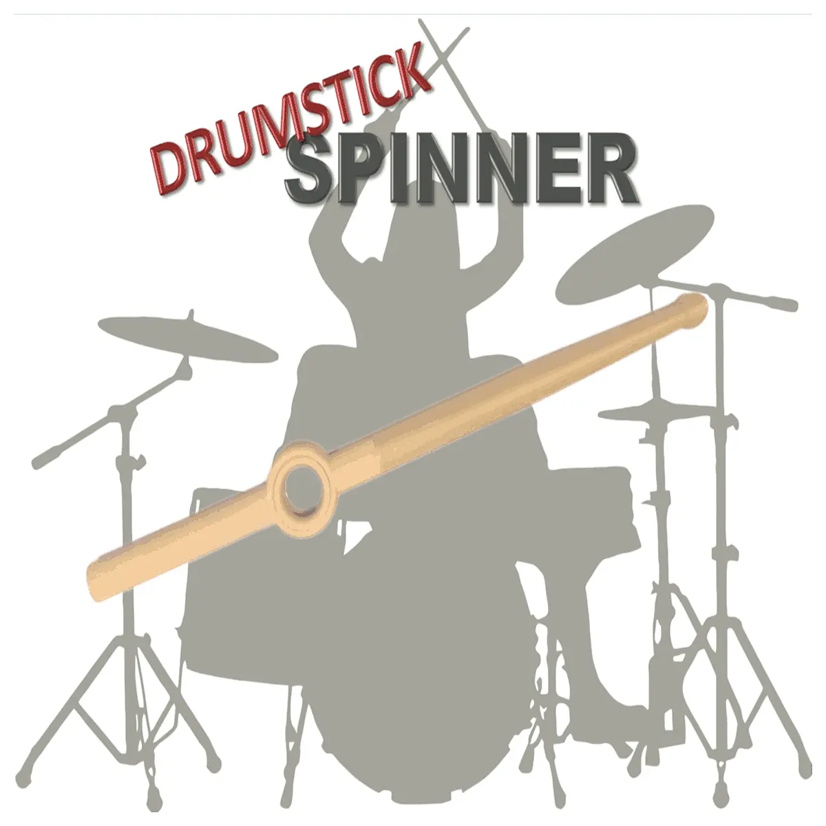 fidget spinner drumsticks with bearings stress relief hand toys for adults anxiety reduction