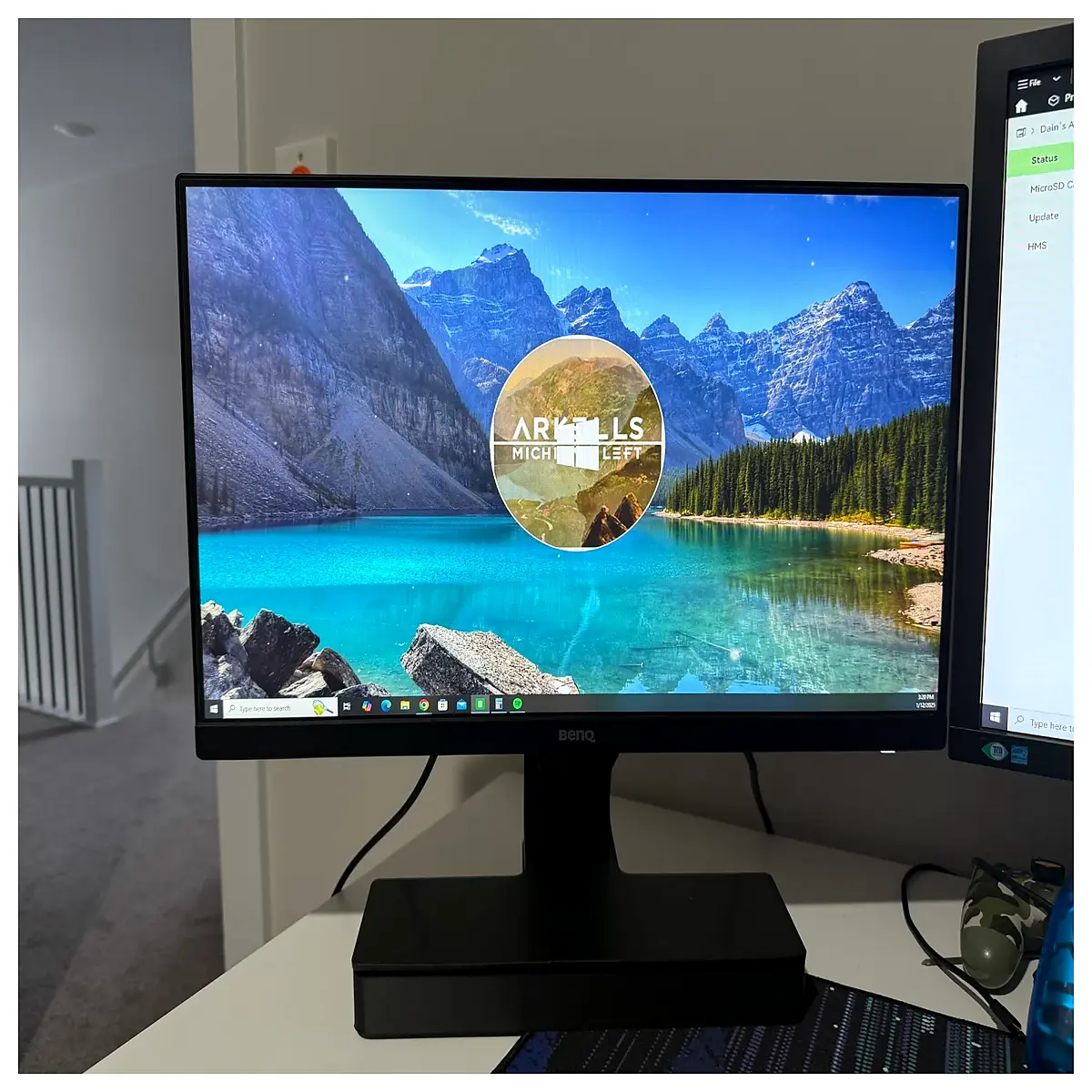 monitor arm mount for desk ergonomic dual screen holder