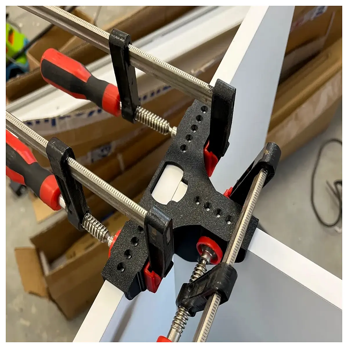 duty l square clamp for woodworking right angle corner clamps for framing quick release carpentry tools