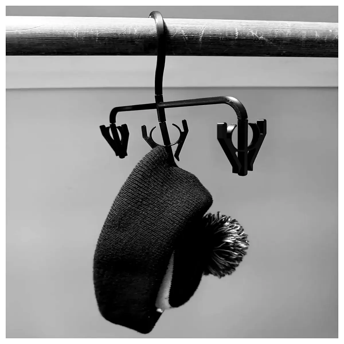 knit beanie winter hat hanger organizer for closet storage cap rack
