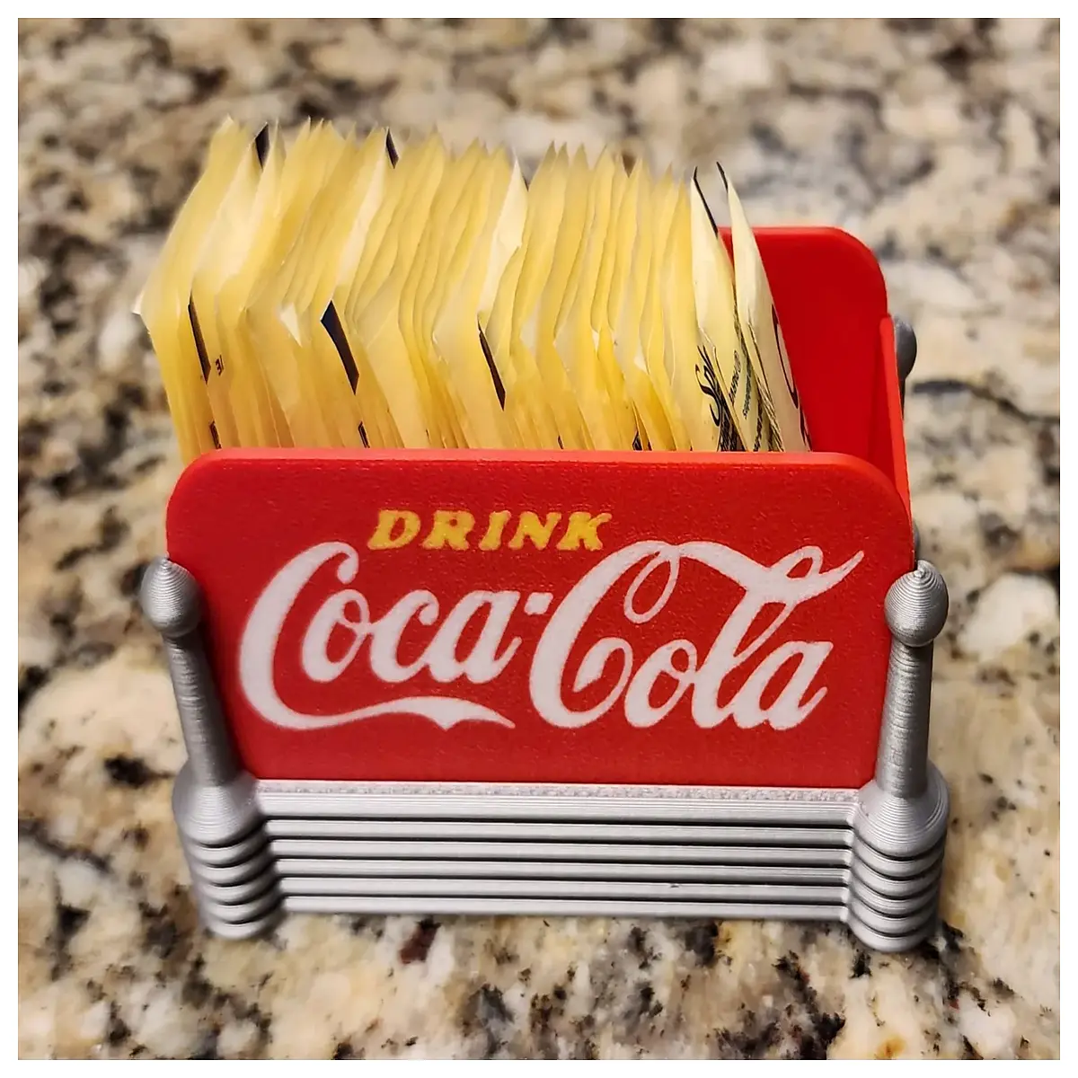 sugar sweetener holder for table top coffee shop condiment organizer