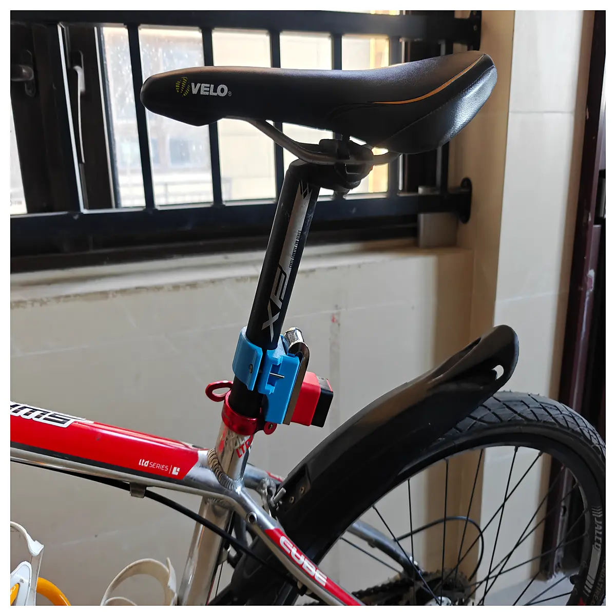 universal disc brake mount bike lock holder motorcycle bracket anti theft security accessory