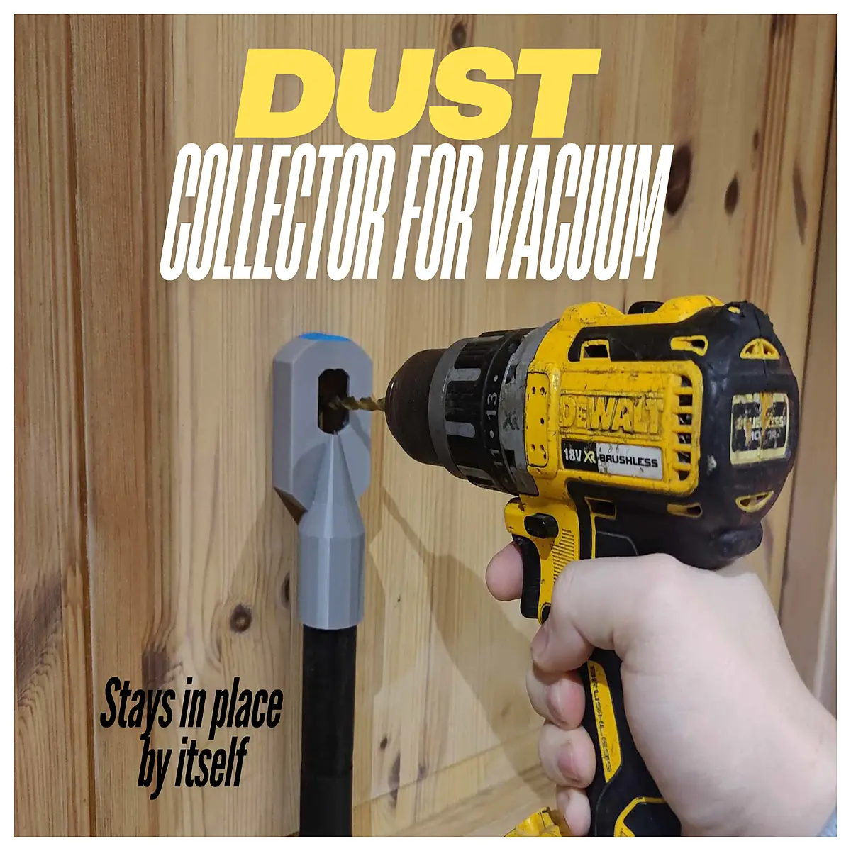 vacuum cleaner collection drill adapter hole saw attachment for shop vac