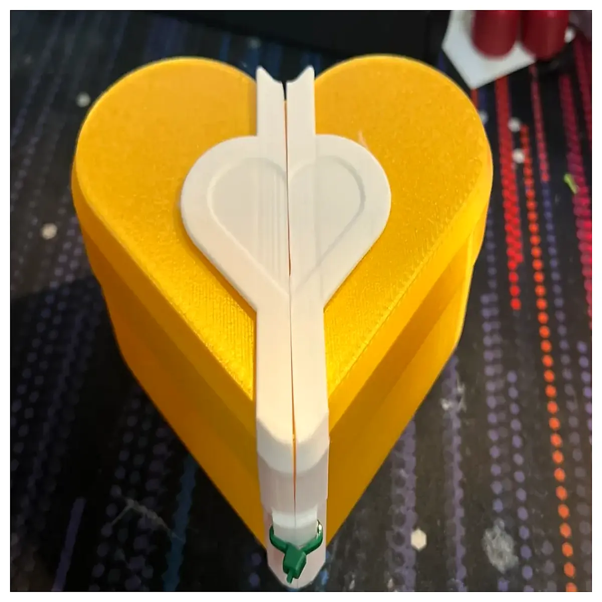 shaped gift box with lock and key for jewelry secrets romantic love valentine surprise packaging
