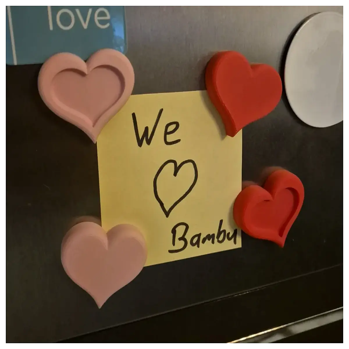 cute shaped magnets for fridge romantic love note stickers decorative home decor gifts for couples