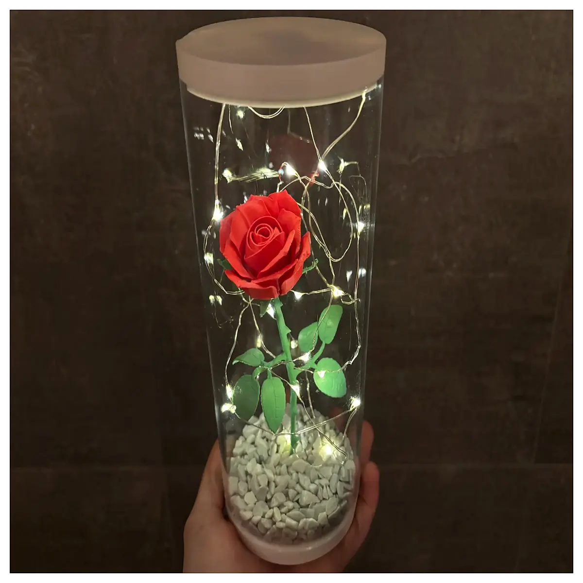 preserved rose gift box red flower for anniversary valentines day birthday wedding proposal romantic present for her wife girlfriend