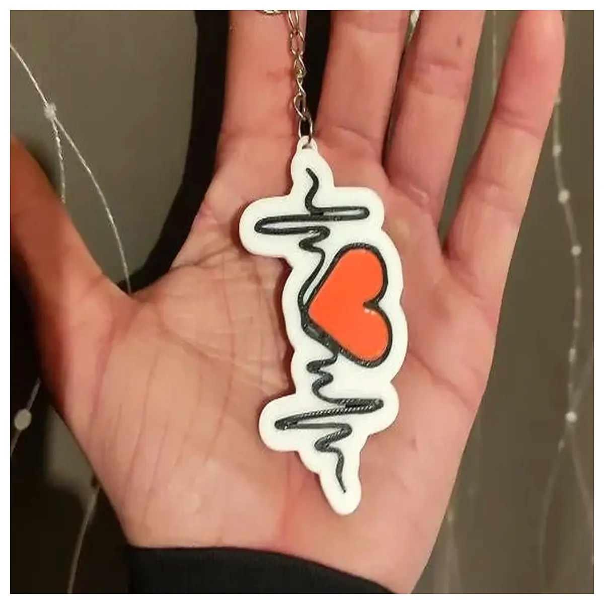 cute wave keychain bag charm for women girls gift trendy fashion accessory
