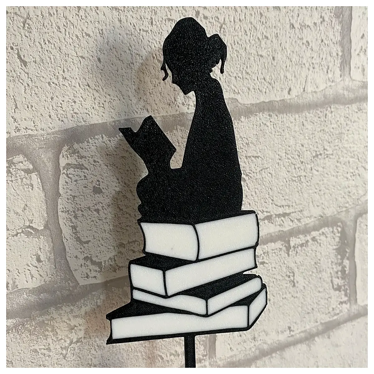book lover cake topper literary themed birthday decorations reading enthusiast party supplies