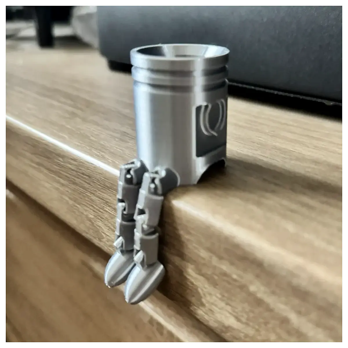 articulated piston rod for hydraulic cylinder repair flexible joint linkage replacement