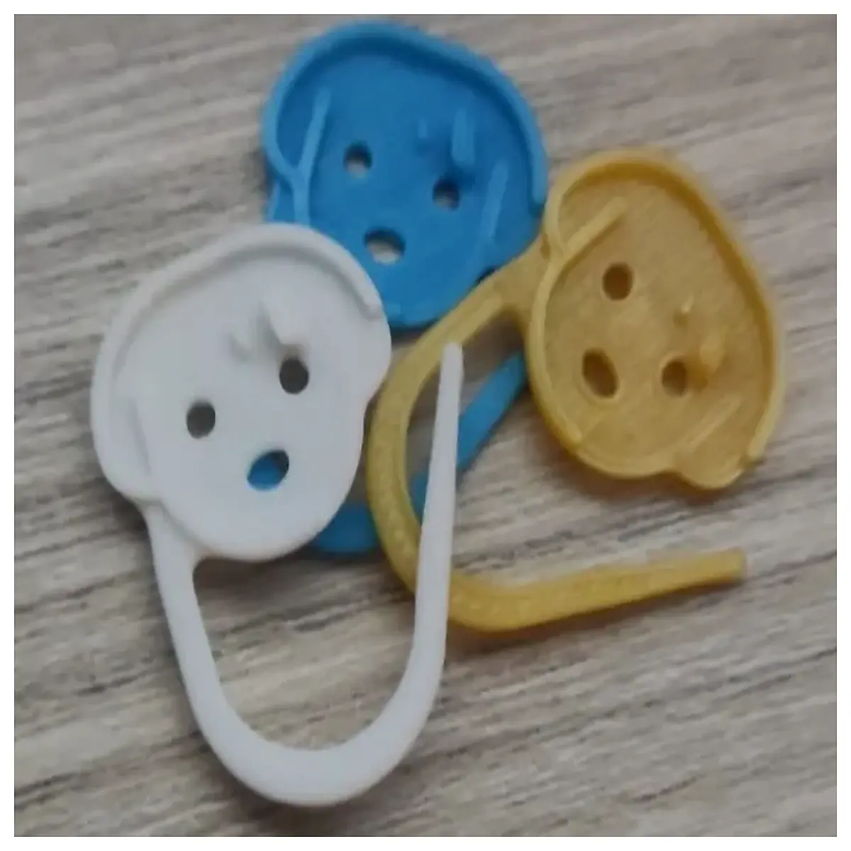 cute dog stitch markers crochet knitting accessories fun animal shape recorders