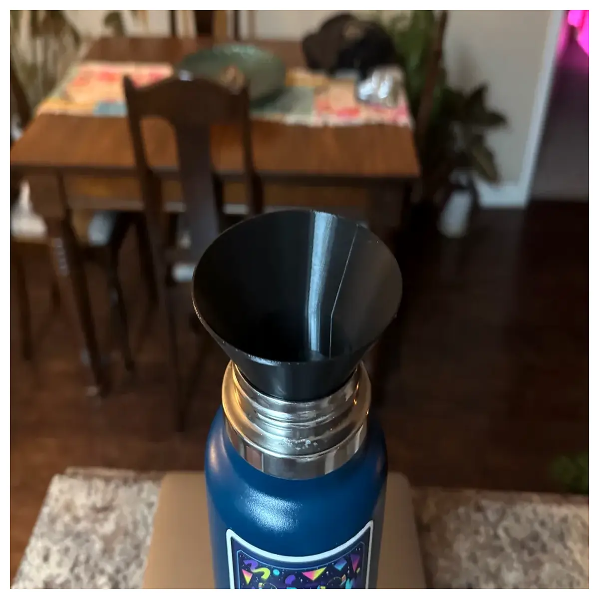wide mouth water bottle funnel for stainless steel leak proof filling aid sports gym travel