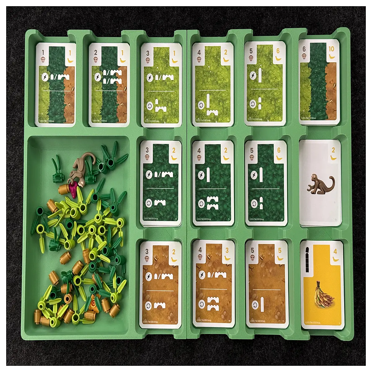 monkey king game organizer storage box board game accessories holder