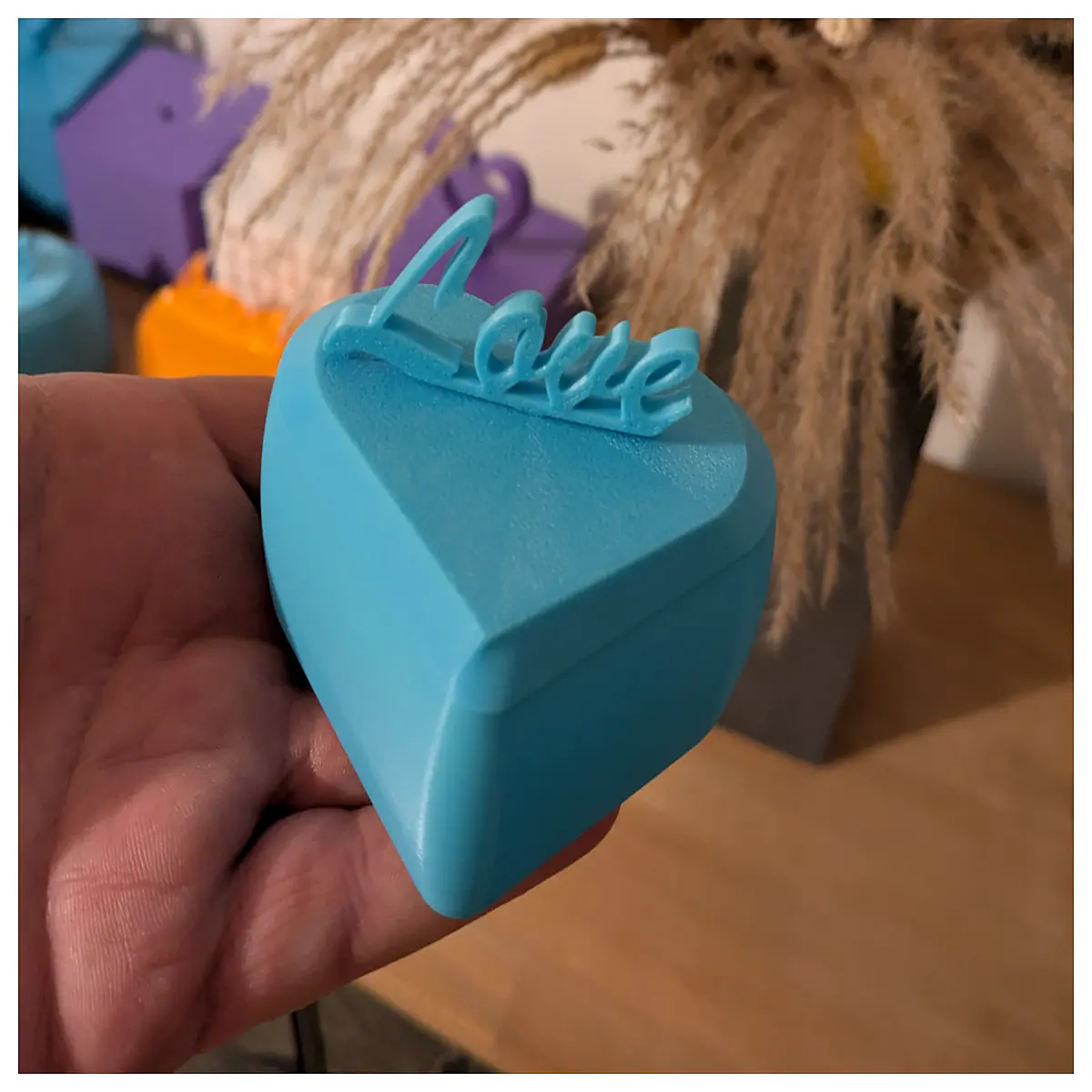 cute shaped gift box small size for jewelry stationery valentines day packaging with ribbon