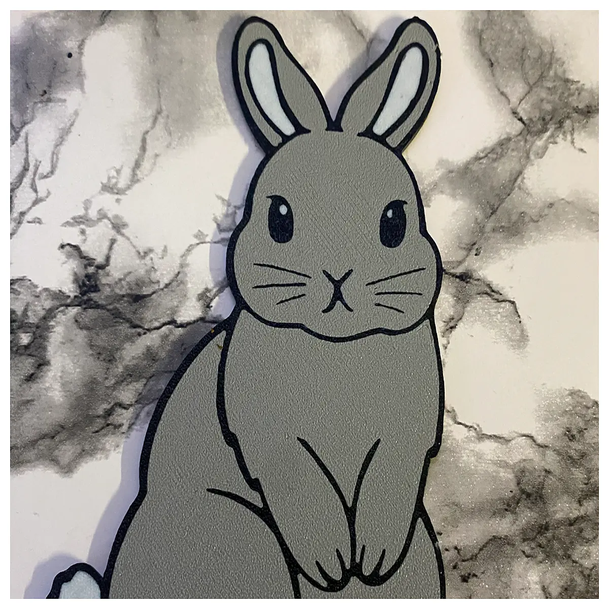 cute bunny ear wall decor for bedroom rabbit ears home decoration art nursery animal print canvas painting