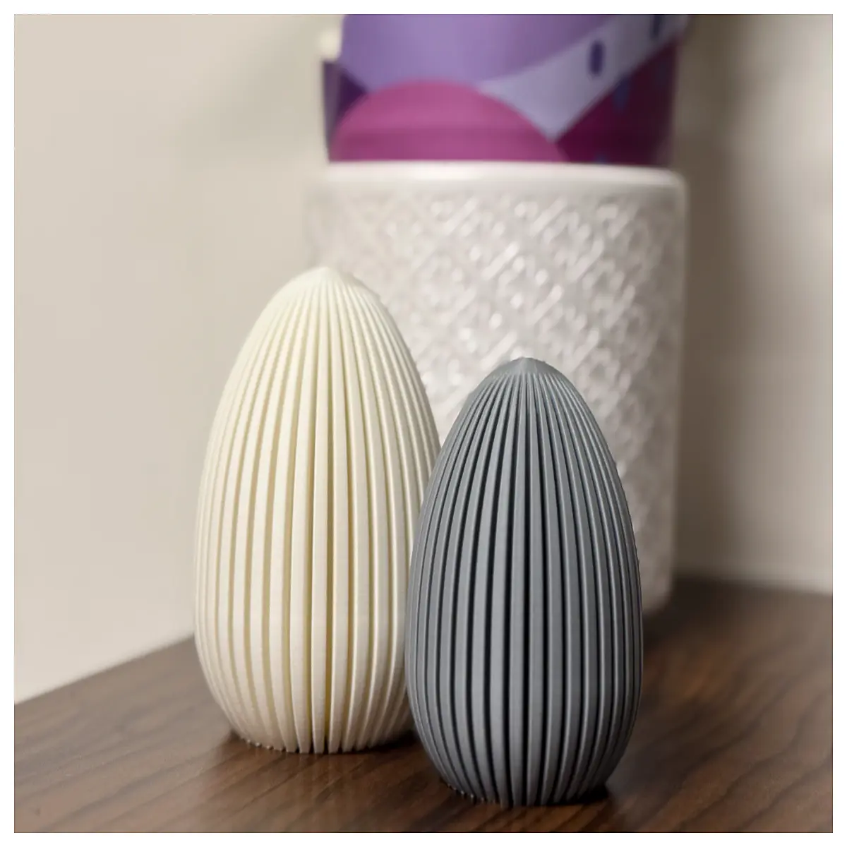 modern egg shaped decor accent piece minimalist home styling furniture