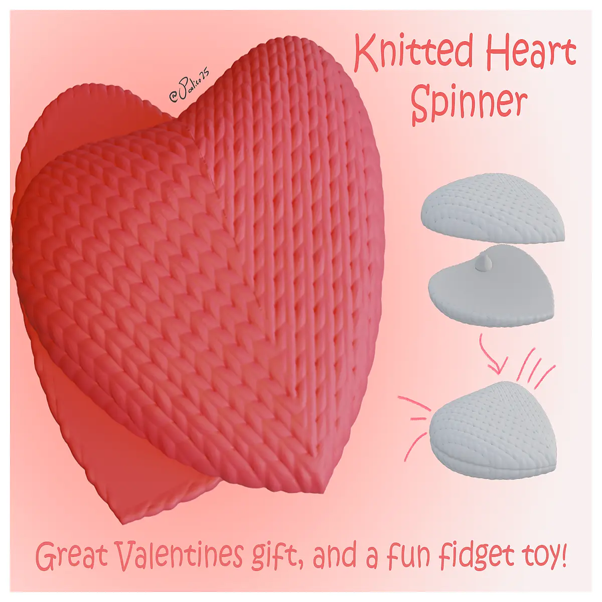 fidget toy shape spinning stress relief anxiety reduction desk accessory