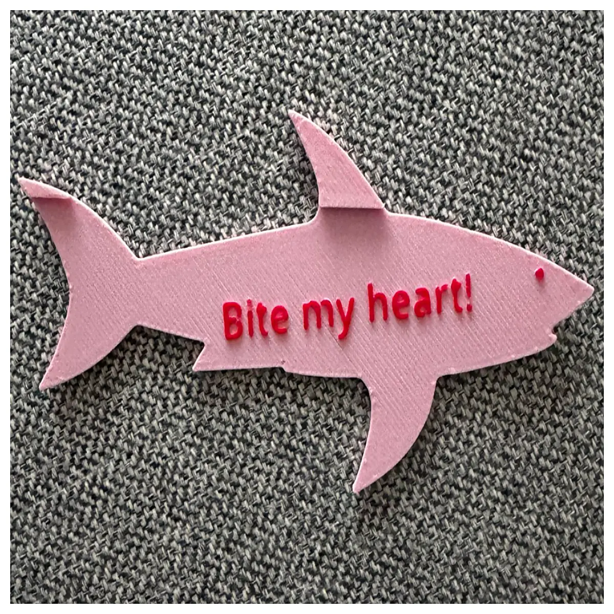 cute shark plushie bite pendant necklace for couples romantic gift boyfriend girlfriend valentines day charm jewelry