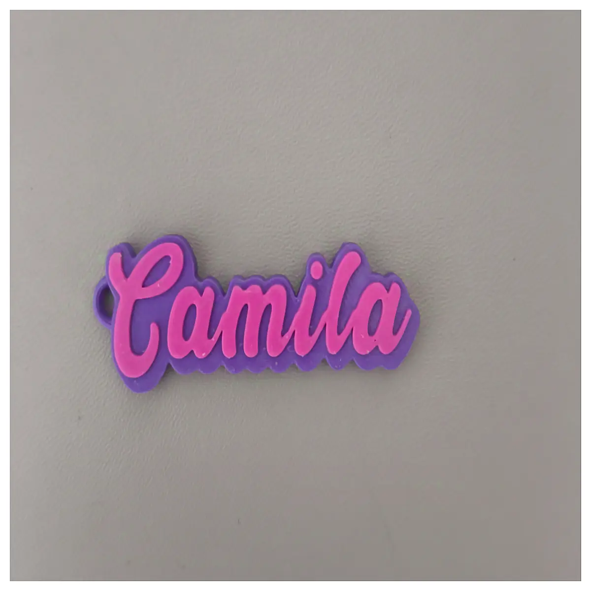 camila keychain leather bag charm cute animal pendant for women girls gift