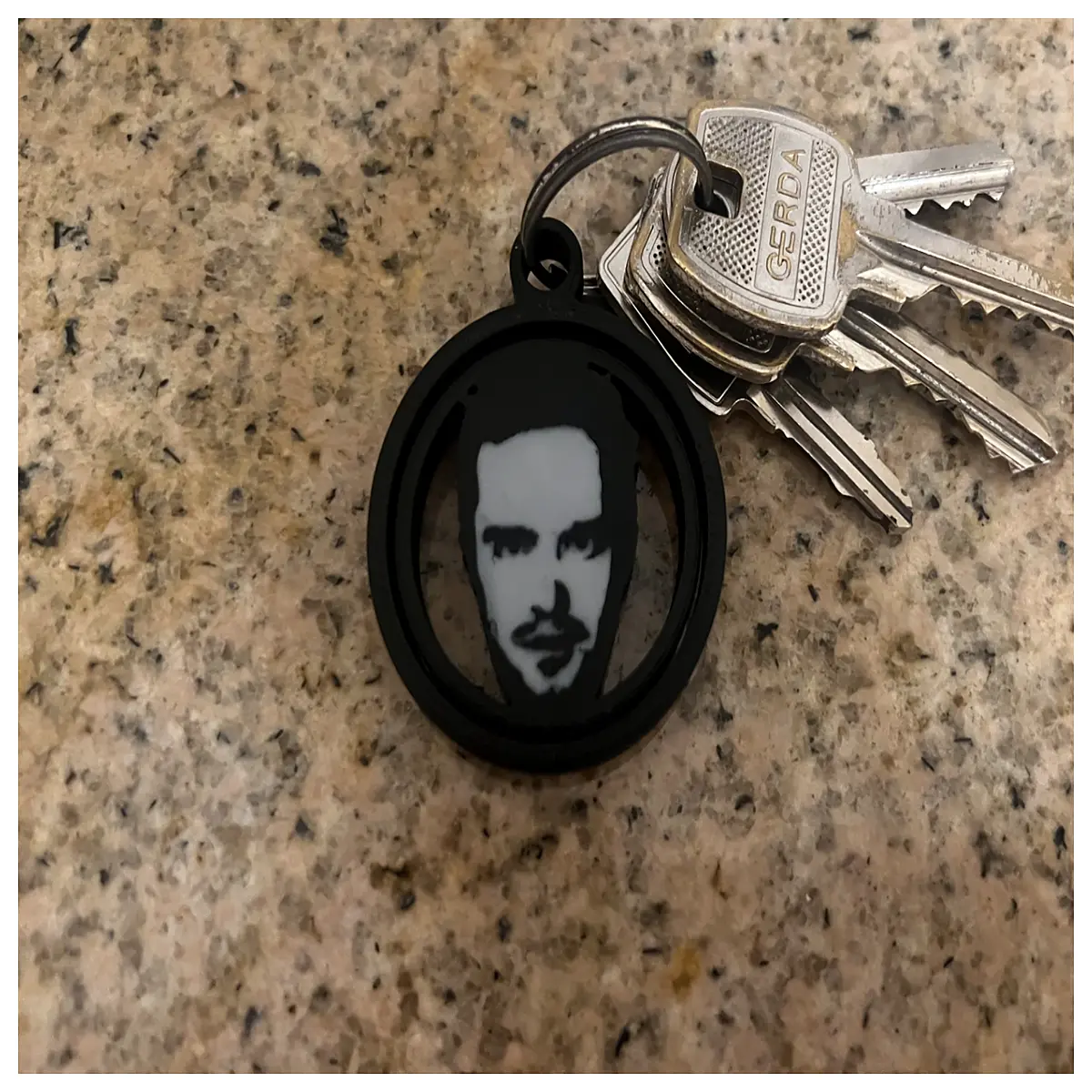 breaking bad jesse pinkman spinning top keychain metal toy fidget fans