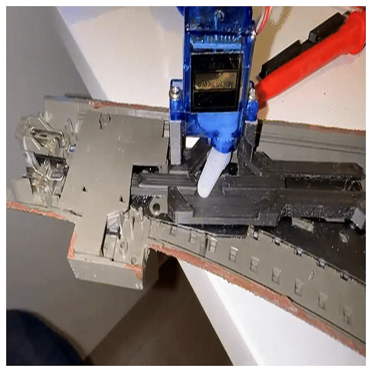 train track switch servo mount bracket compatible with m rklin c track system layout accessories