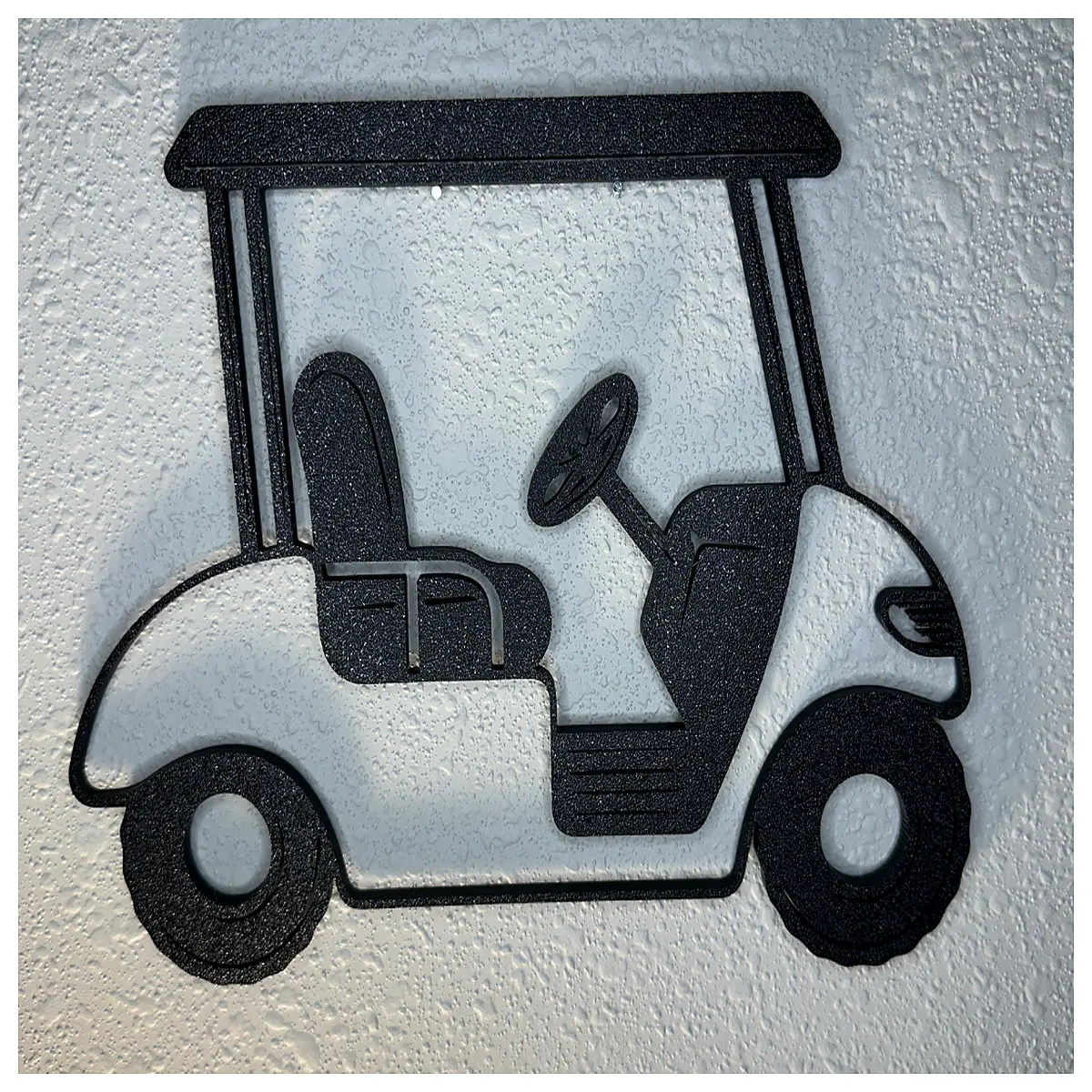 cart wall art decor for man cave garage home office rustic wood metal sign