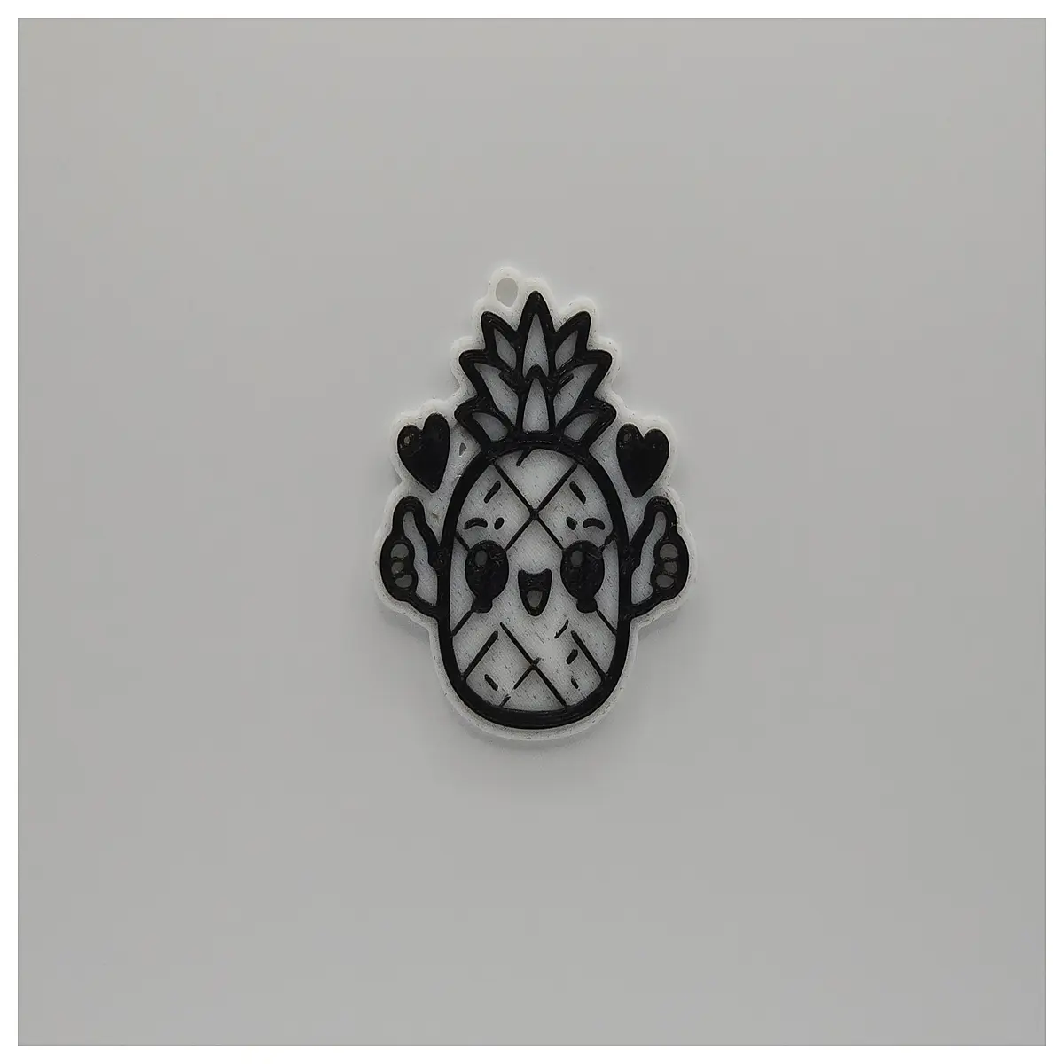 cute pineapple keychain for bags tropical fruit charm kawaii accessory gift