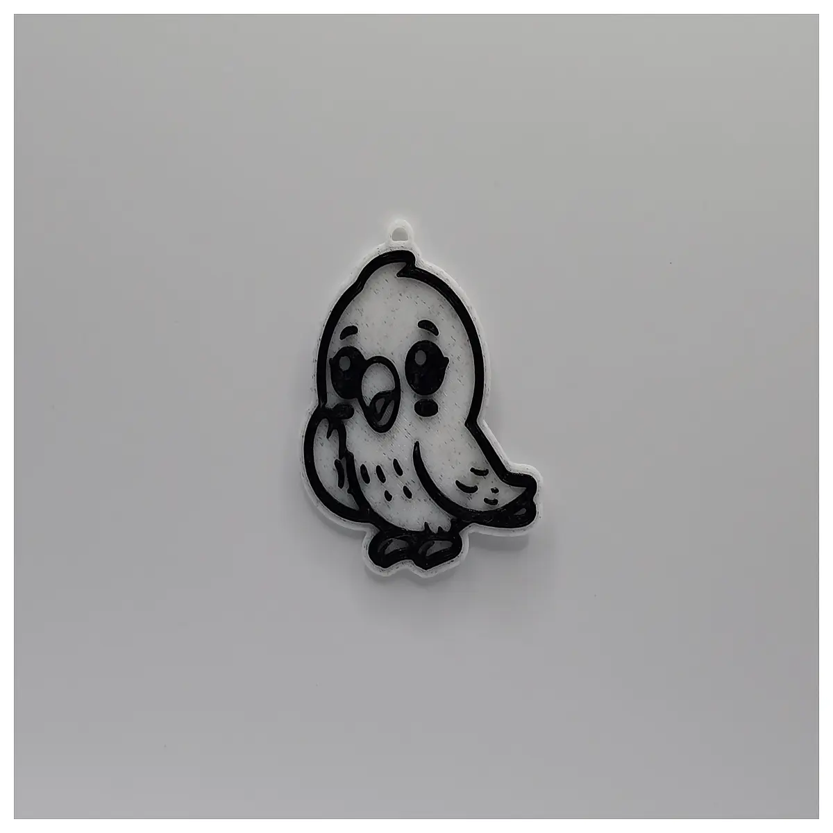 cute bird keychain for keys animal charm bag pendant funny cartoon metal key ring kids women