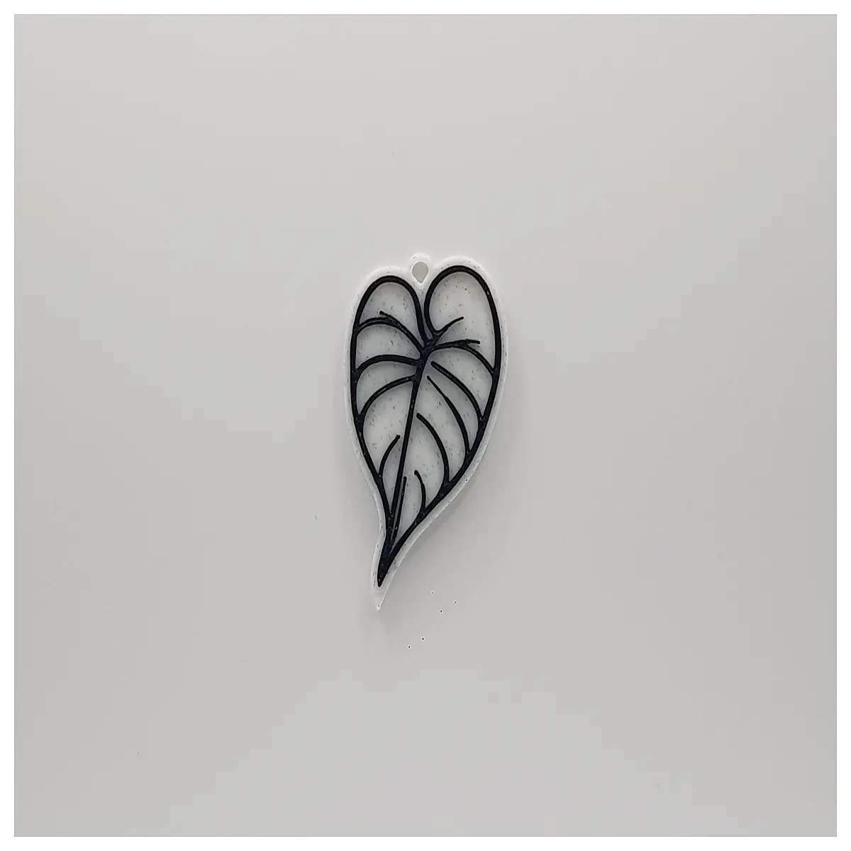 elephant ear leaf keychain charm for bag cute animal pendant accessory