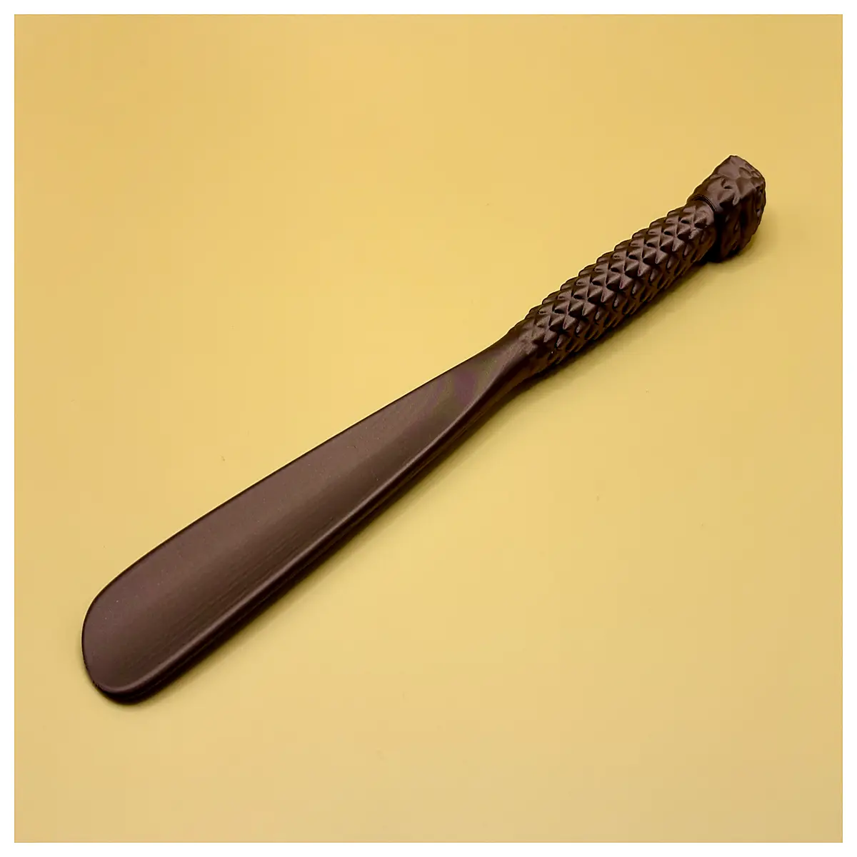 gold snake shoe horn long handle leather boot puller men