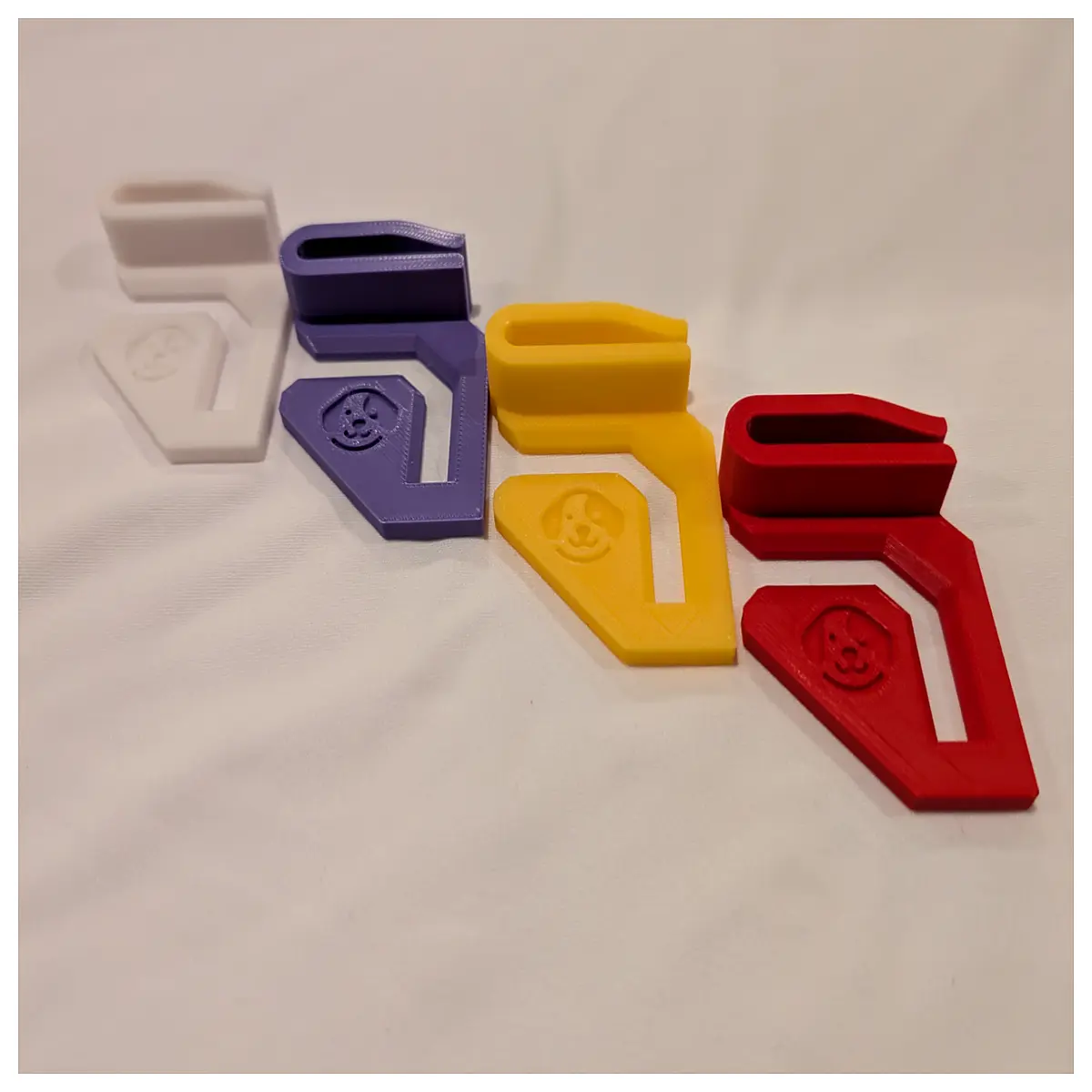 poop bag holder clip leash attachment for dog walking waste disposal ring accessory