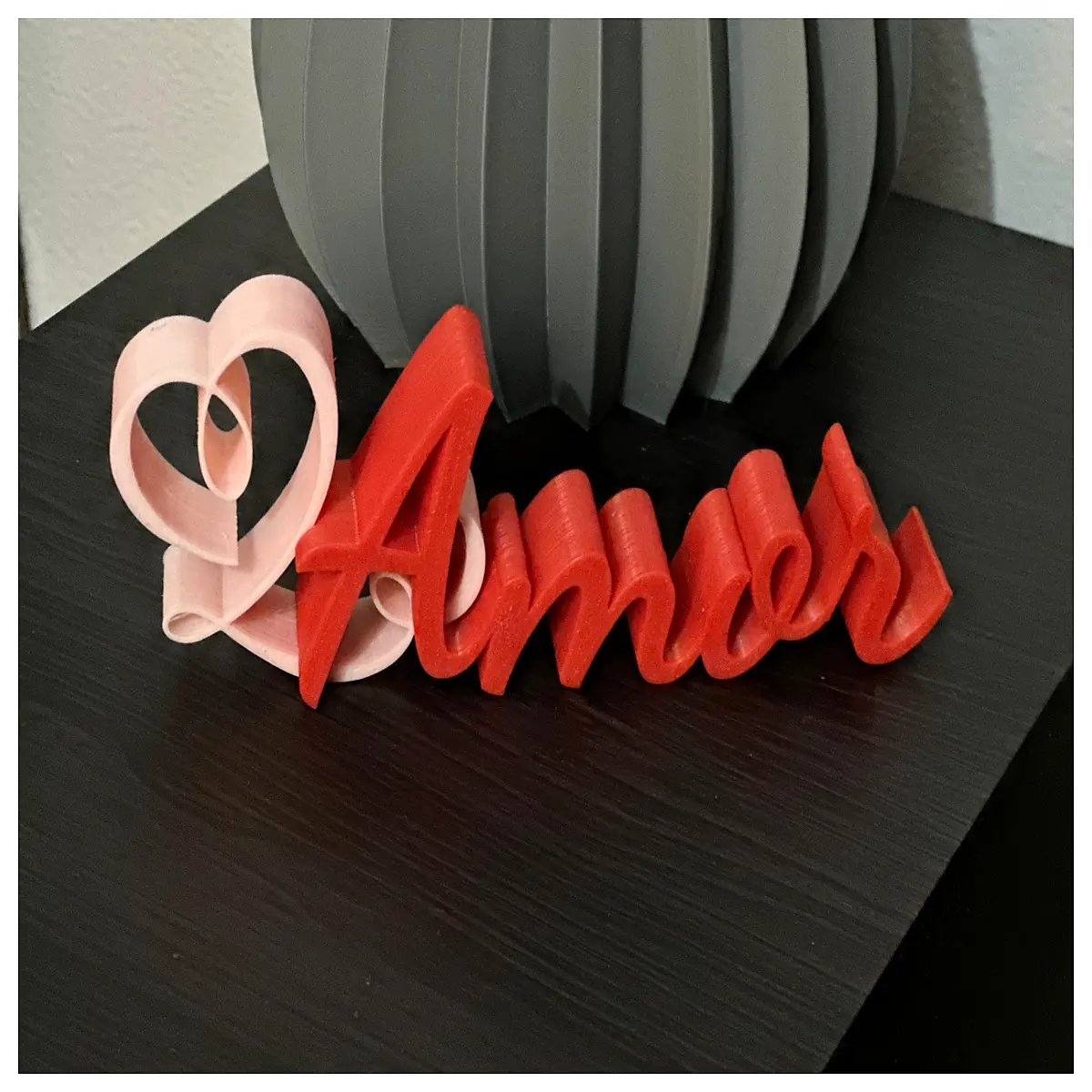 love shaped home decor accent wedding reception table centerpiece romantic valentine s day couple living room shelf ornament