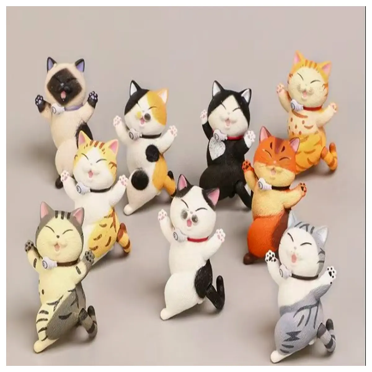 viral cat bell toy interactive turning meow sound plush for kittens