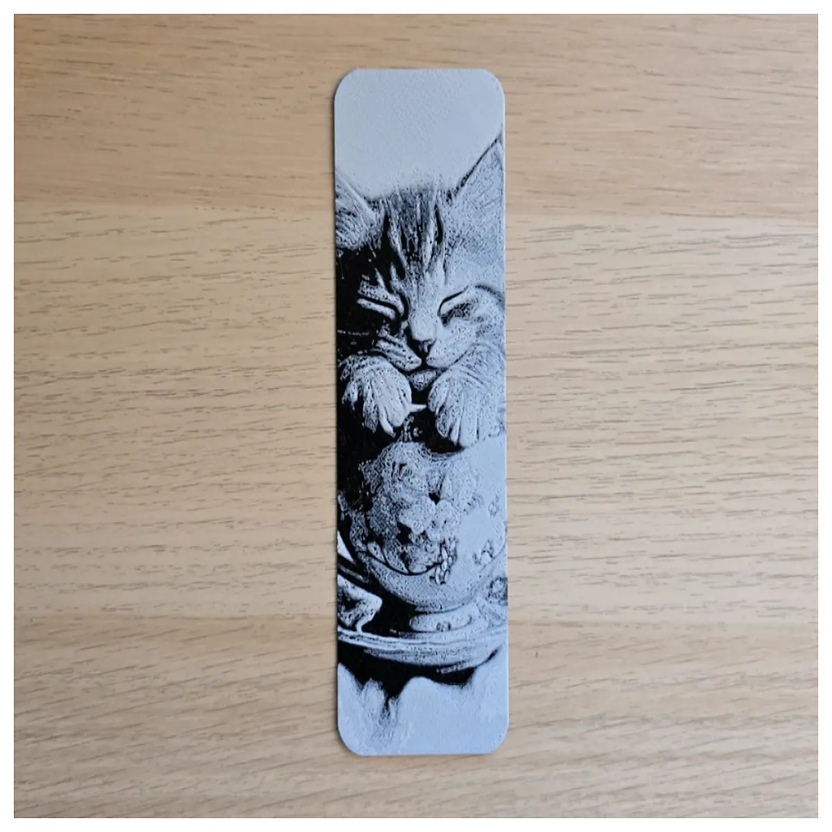 cute cat bookmark for reading tea cup shaped page marker book lovers