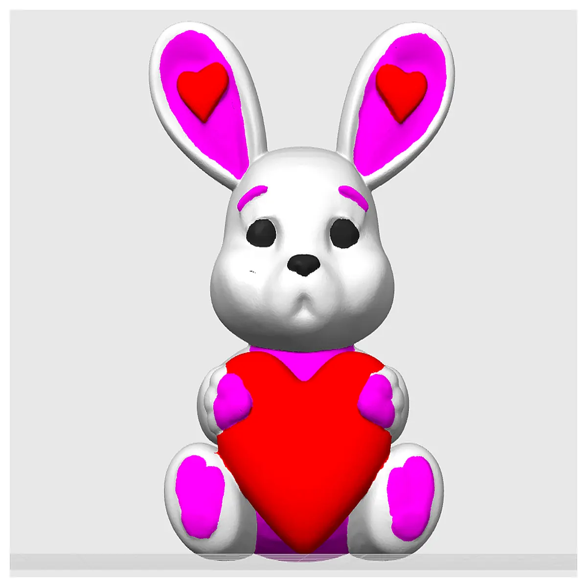 cute shaped bunny plush toy soft stuffed animal for kids girls birthday gift romantic valentines day decoration