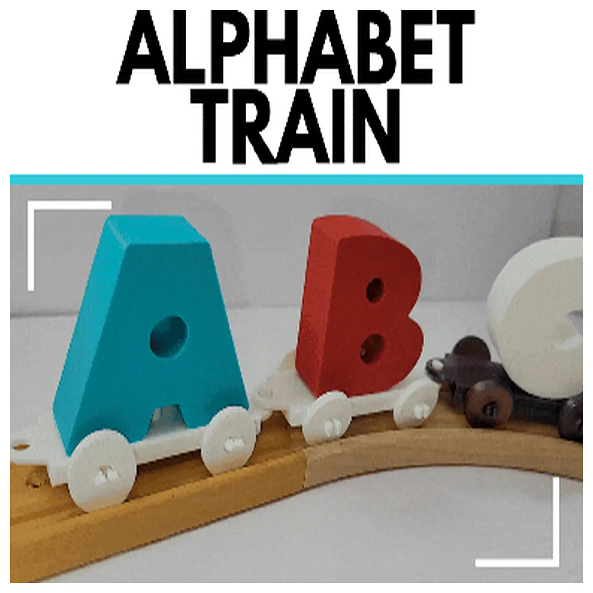 alphabet train toy for toddlers learning letters a z wooden educational puzzle blocks