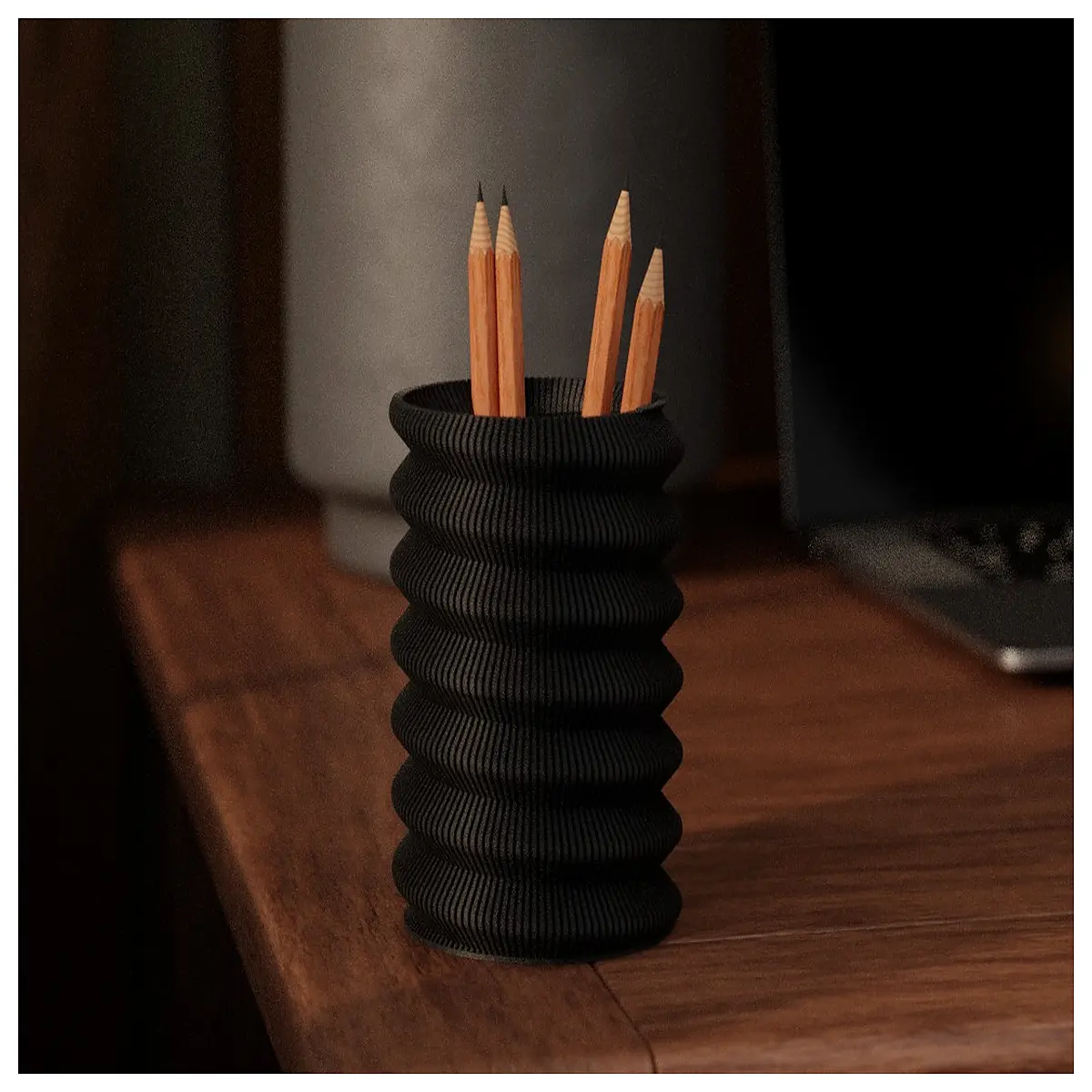 spiral desk organizer caddy for pens pencils markers office supplies storage